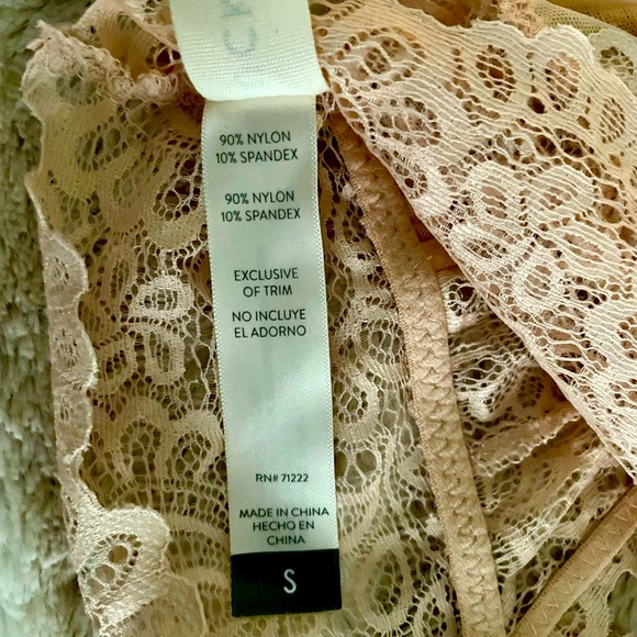 Lucky Brand long-line bralette in peach - Picture 8 of 11